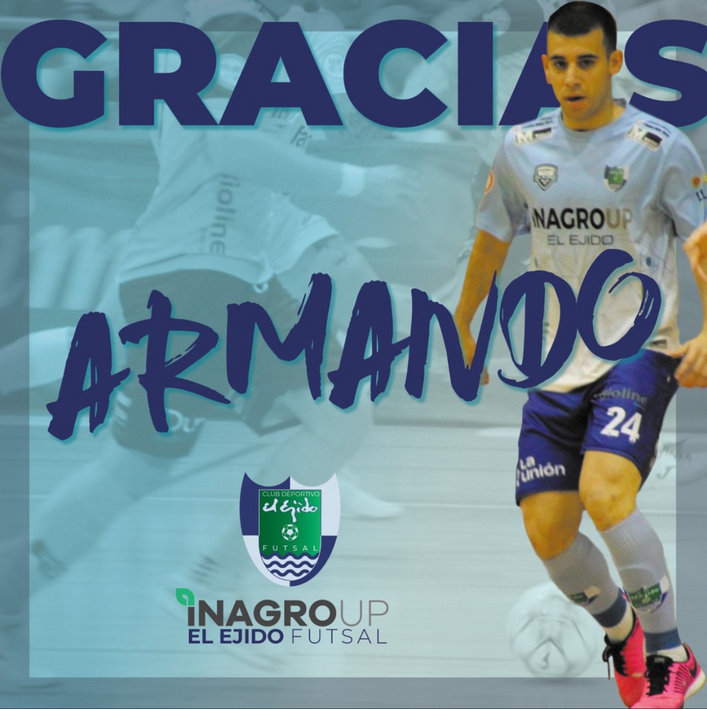 Armando causa baja de Inagroup CD El Ejido Futsal