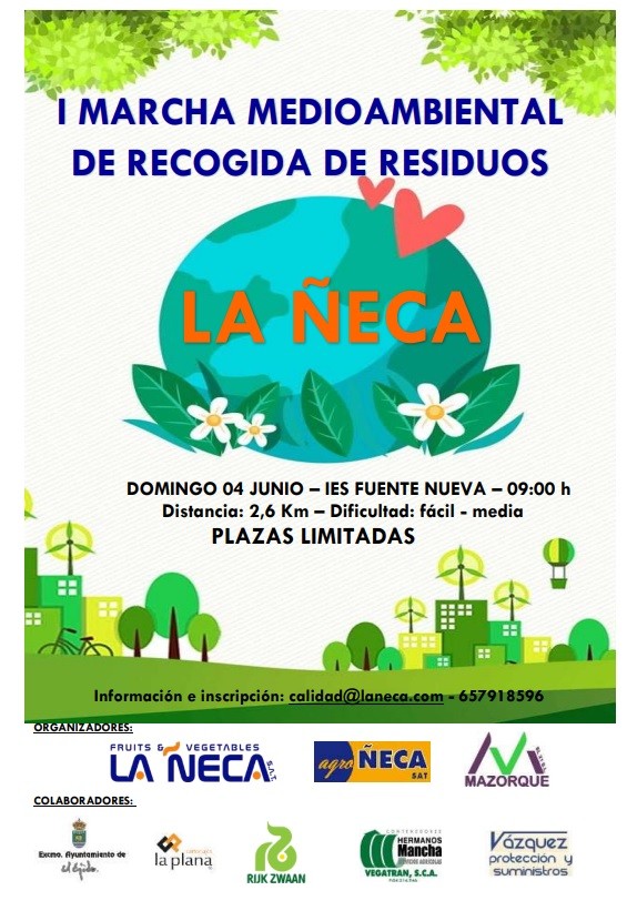 La Ñeca organiza una marcha medioambiental este próximo domingo
