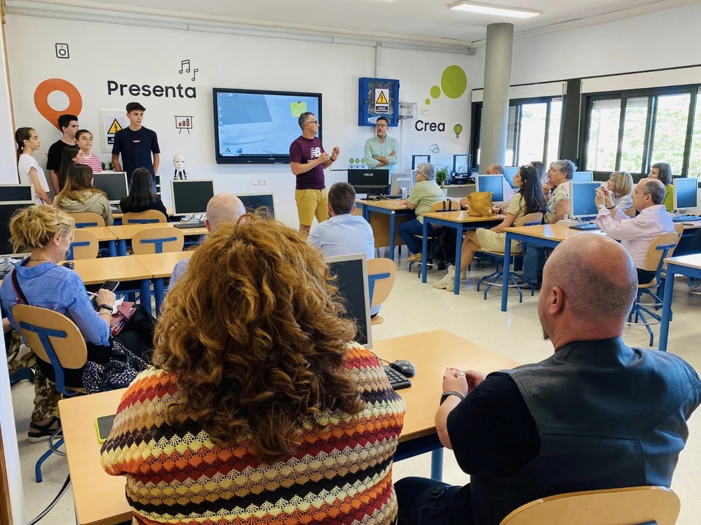 El aula de informática del IES Ciudad de Dalías, a un paso de ser Aula del Futuro