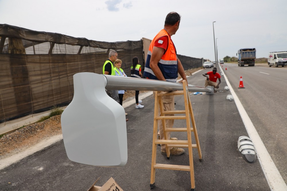 El carril bici y senda peatonal entre Balerma y Guardias Viejas estará abierto en las próximas semanas