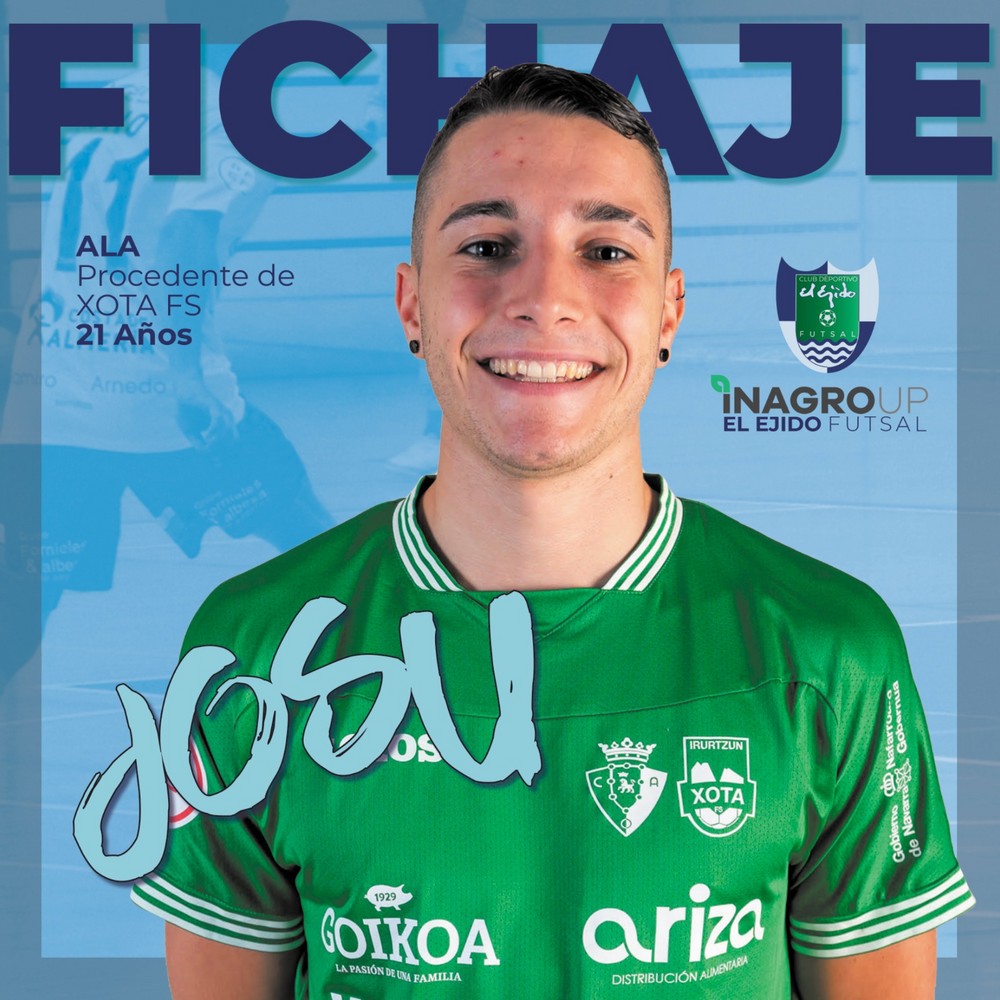 Inagroup El Ejido Futsal incorpora al ala zurdo Josu Mendive
