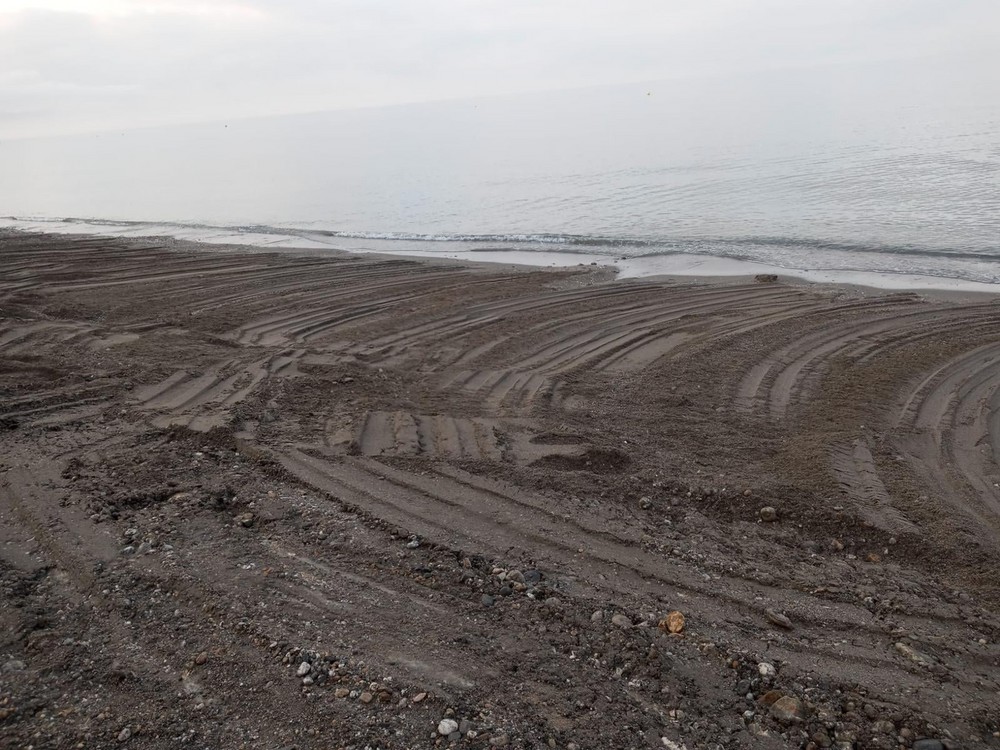 Costas invertirá 175.148 euros en una aportación  extraordinaria de 24.000 m3 de arena en playas de  El Ejido, Vera y Carboneras