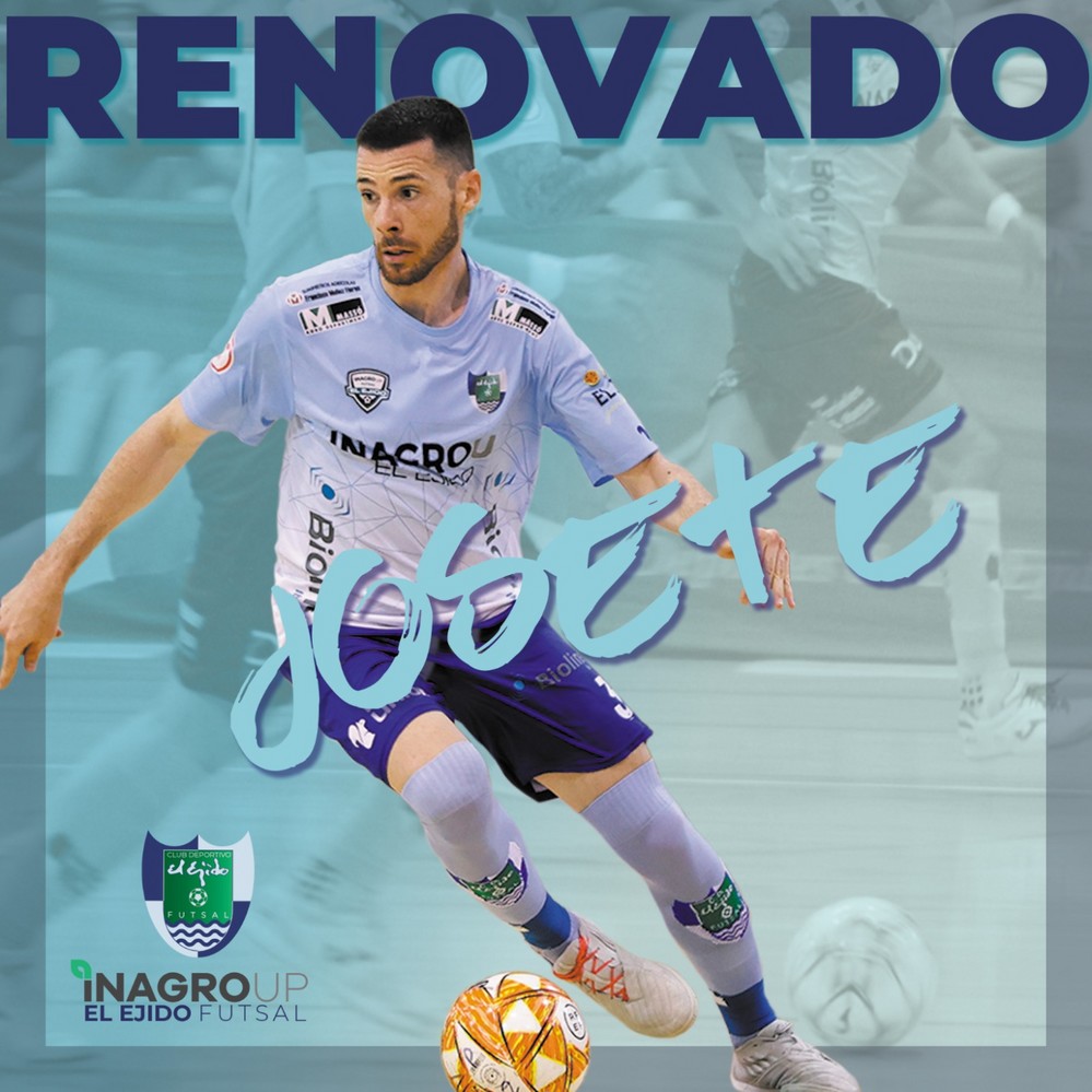 Josete renueva con Inagroup El Ejido Futsal por una temporada más