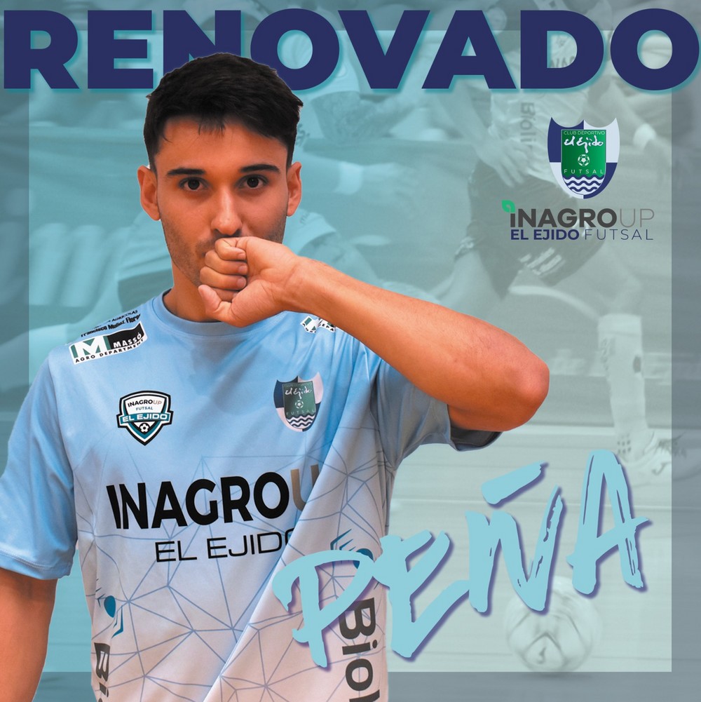 Peña seguirá una temporada más vistiendo de celeste