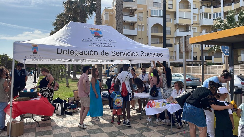 Éxito del encuentro en Roquetas de Mar con motivo del Día Internacional del Refugiado