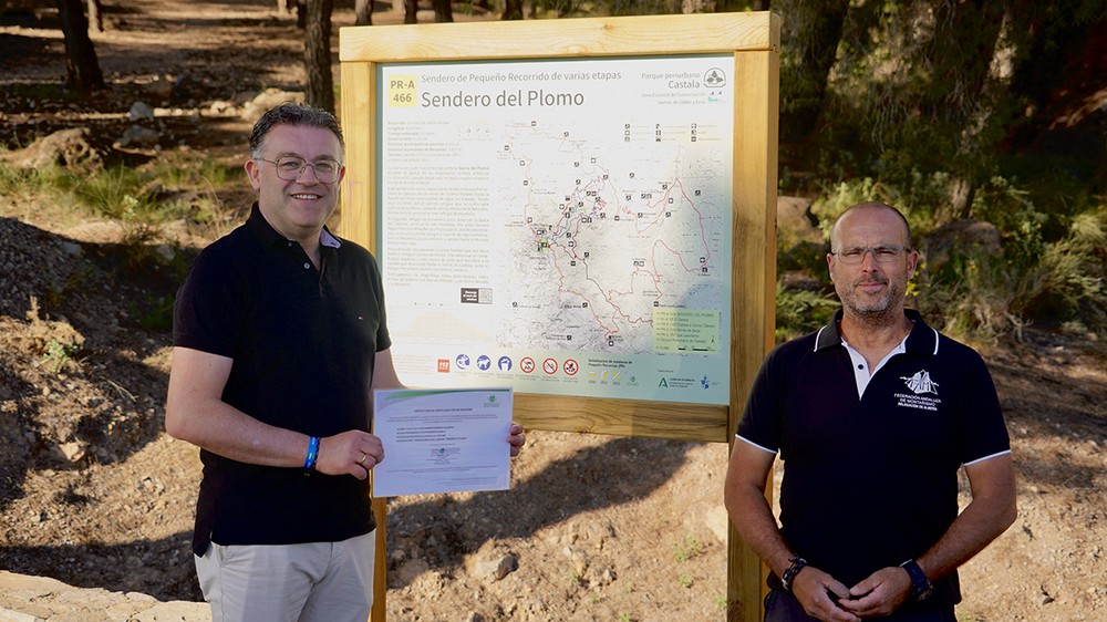 Homologado en Berja el Sendero del Plomo (PR-A 466) en la Sierra de Gádor