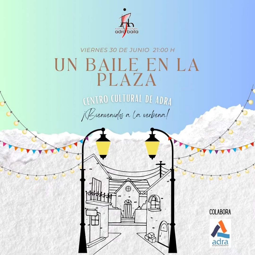 Adra Baila presenta este viernes su espectáculo 'Un baile en la plaza' en el Centro Cultural