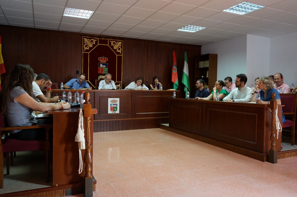 El nuevo gobierno municipal de Vícar echa a andar tras aprobar el Pleno sus delegaciones