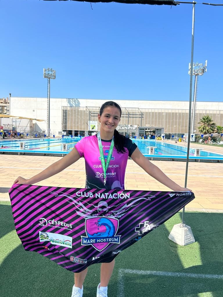 Seis medallas para el Mare Nostrum en el Campeonato de Andalucía infantil de verano