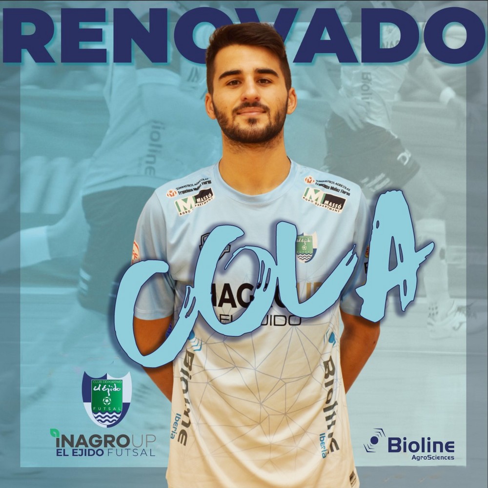 El almeriense Cola seguirá en  Inagroup El Ejido Futsal