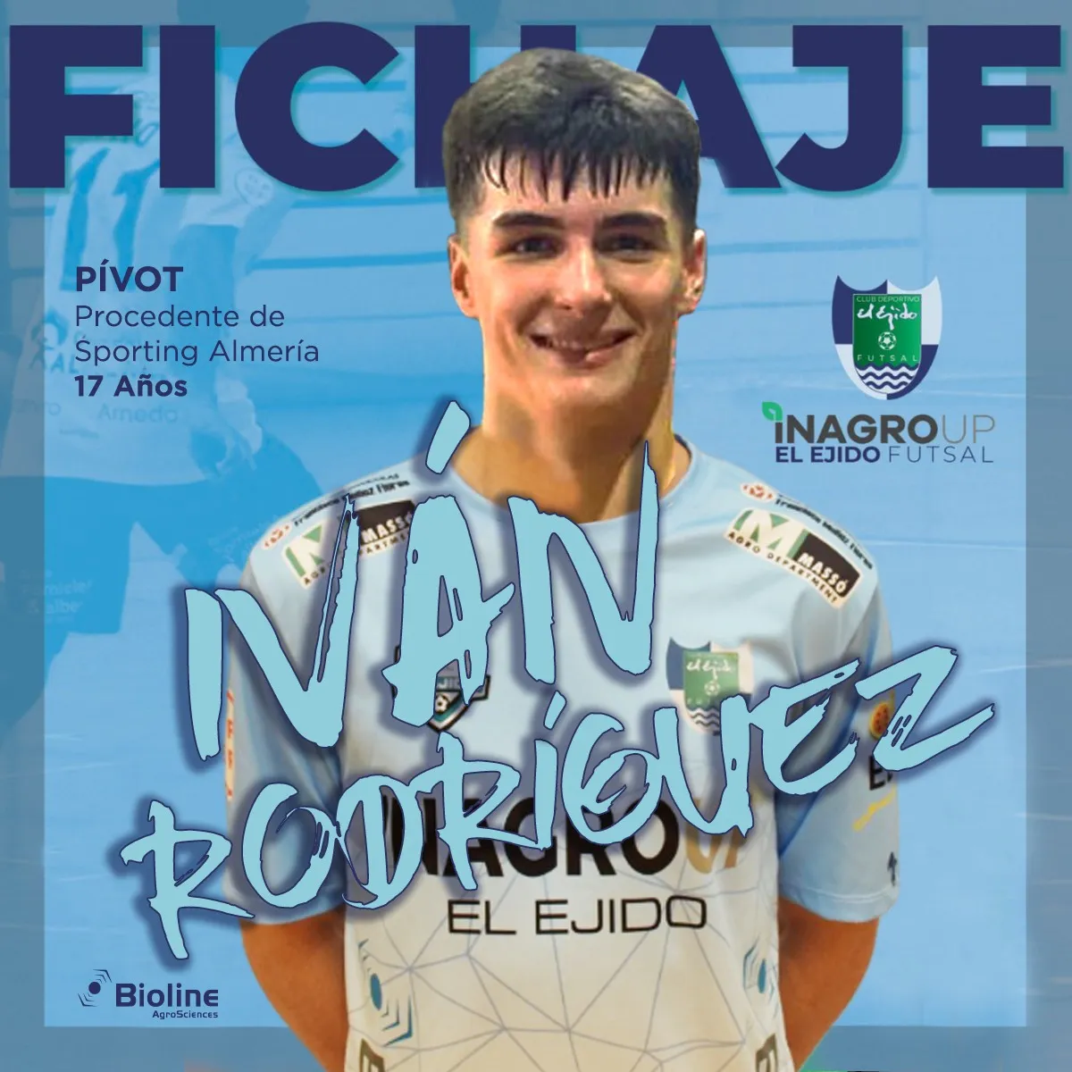 El joven almeriense Iván Rodríguez firma con Inagroup El Ejido Futsal
