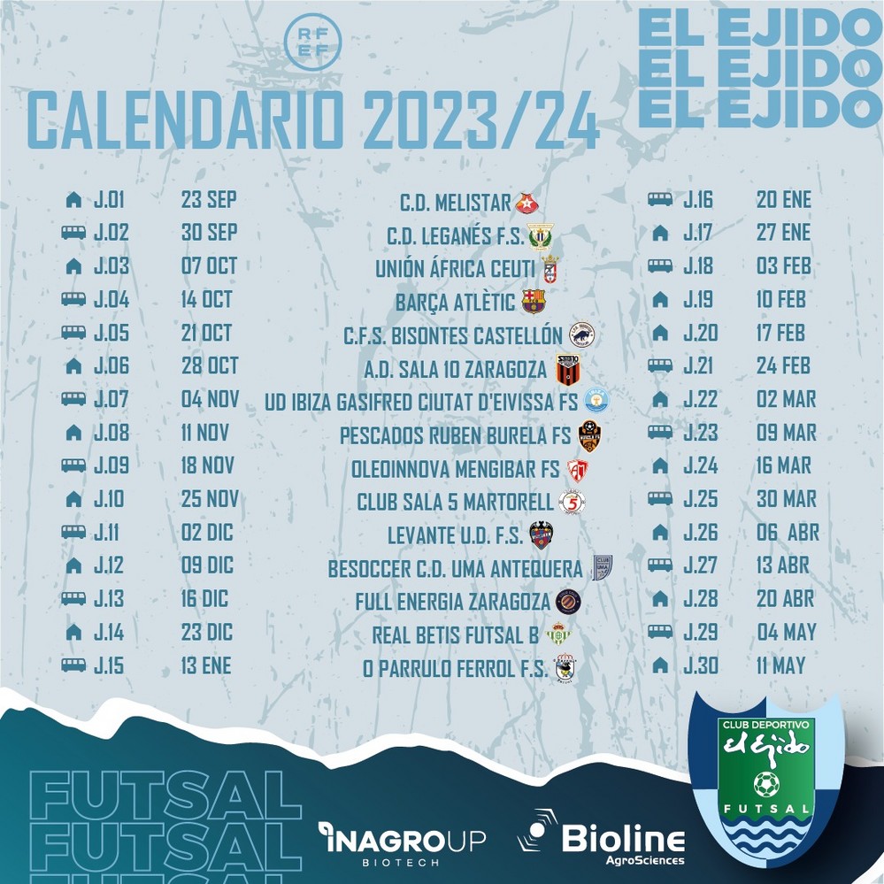 Inagroup El Ejido FS comenzará la temporada en casa ante el Melistar