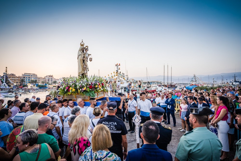 El Puerto de Roquetas de Mar celebrará sus fiestas en honor a la Virgen del Carmen y Santa Ana del 22 al 26 de julio