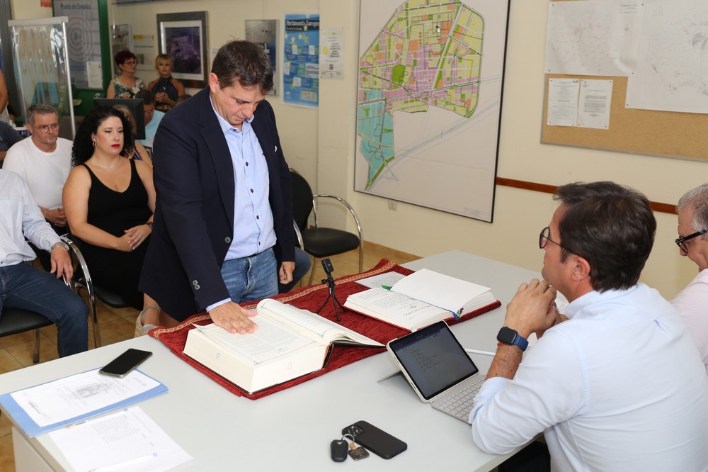 Jerónimo Ibáñez se estrena como presidente de la Junta Local de Santa María del Águila