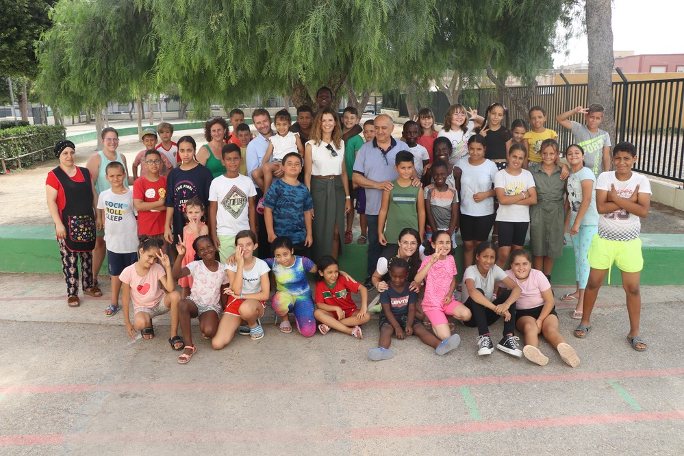 Convivencia, diversión y alimentación garantizada para 45 participantes en la Escuela de Verano de Las Norias