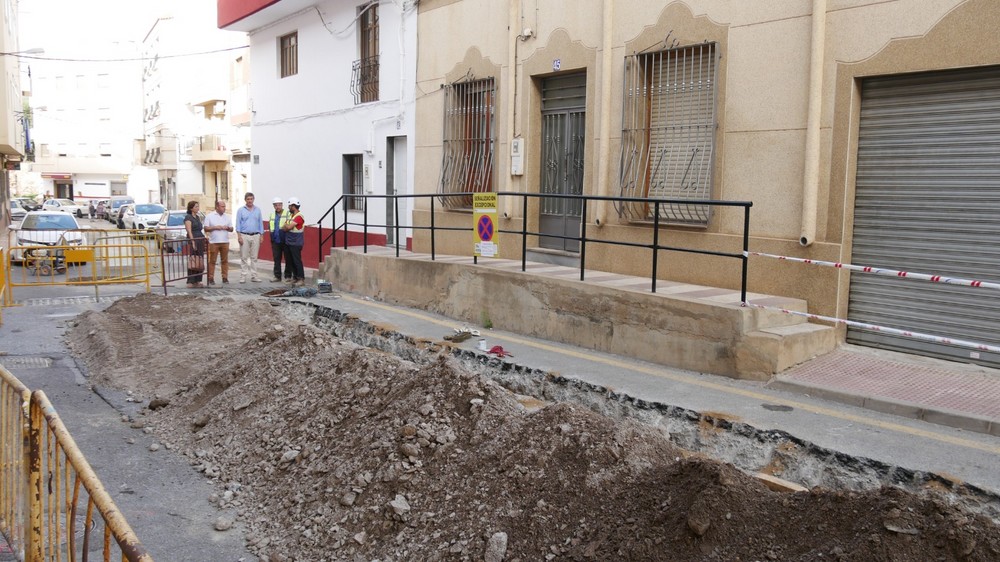 Manuel Cortés realiza una visita técnica a la “importante y necesaria” actuación en Rambla de las Cruces
