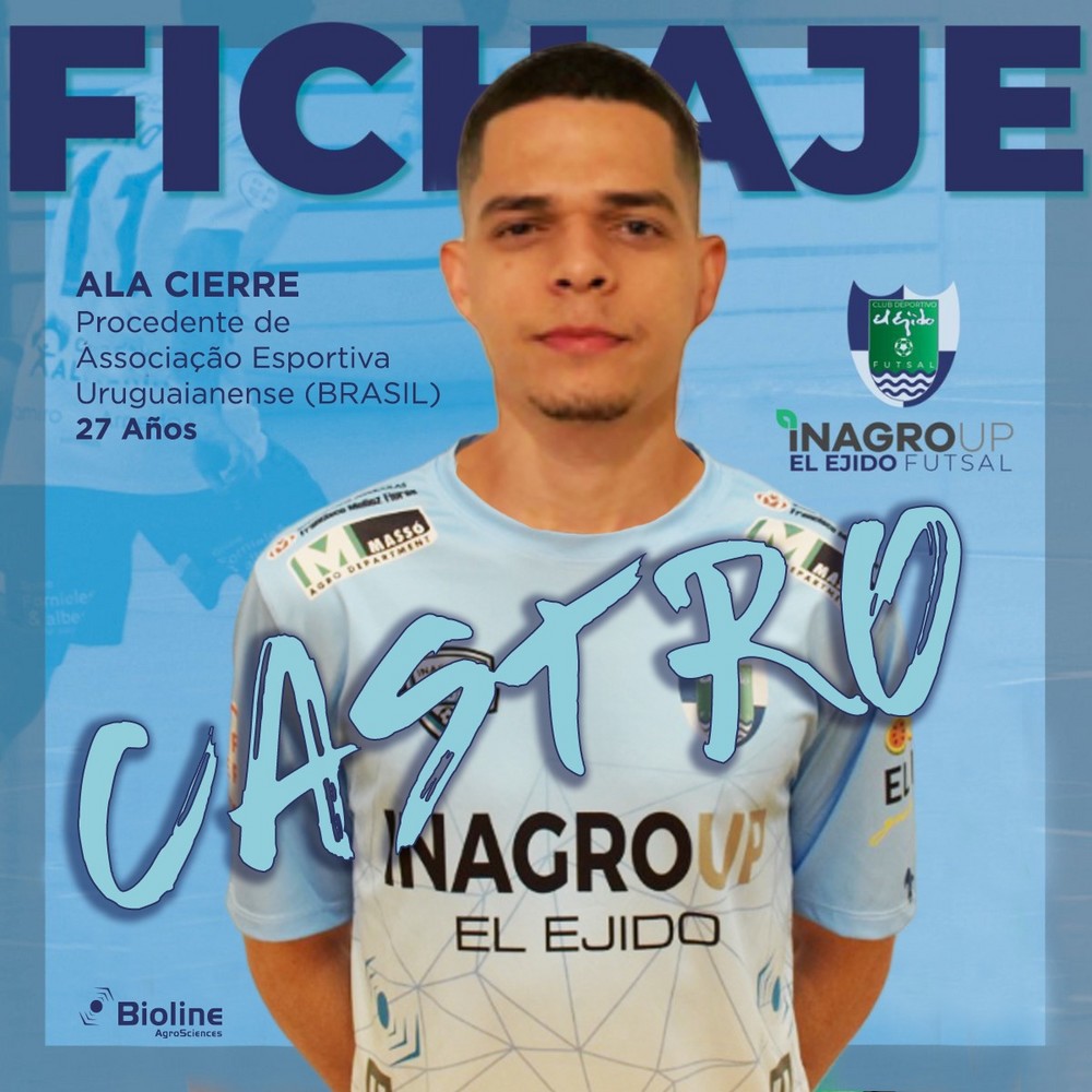Inagroup El Ejido Futsal firma al ala cierre Evaristo Castro