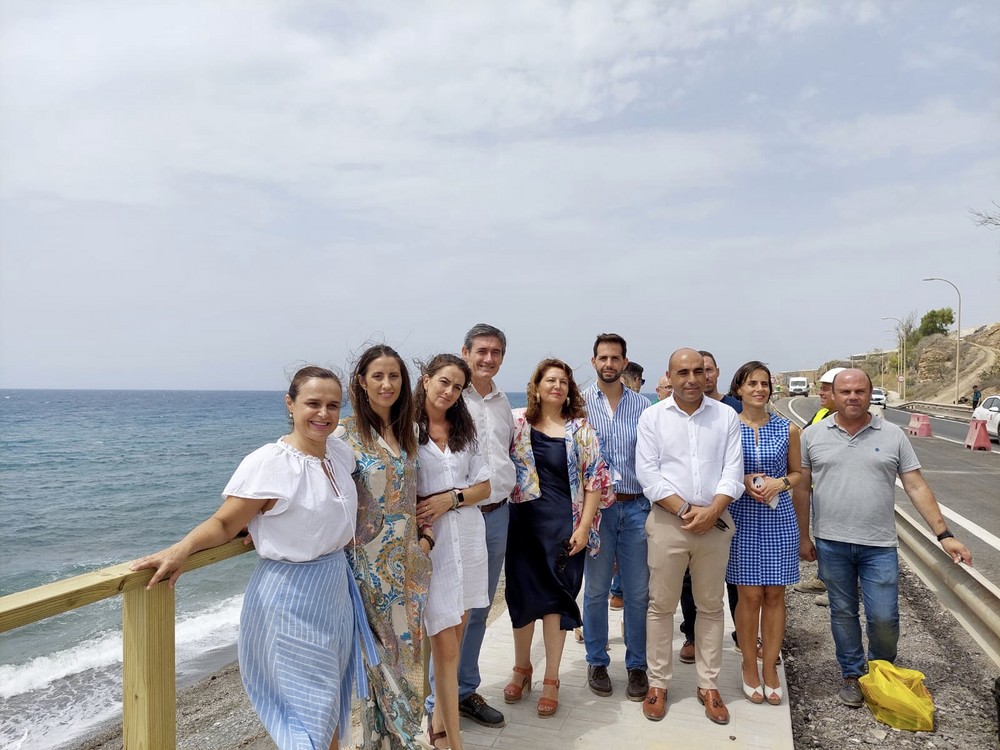 Las obras del sendero litoral de Adra entran en su recta final tras una inversión de casi 700.000 euros