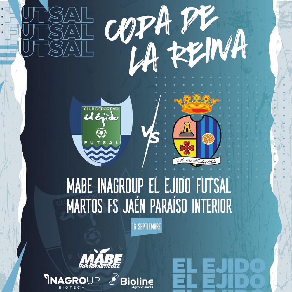 Inagroup Mabe El Ejido Futsal y Jaén Paraíso Interior se verán las caras en la Copa de la Reina