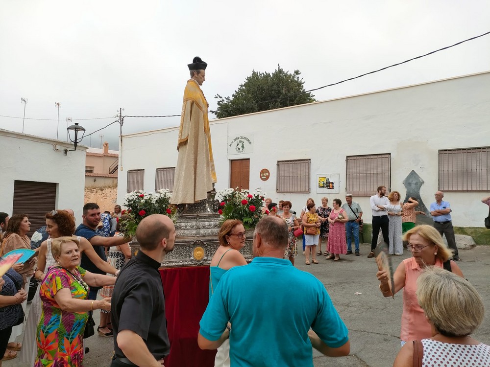 El Padre Rubio visita al pueblo de Celín