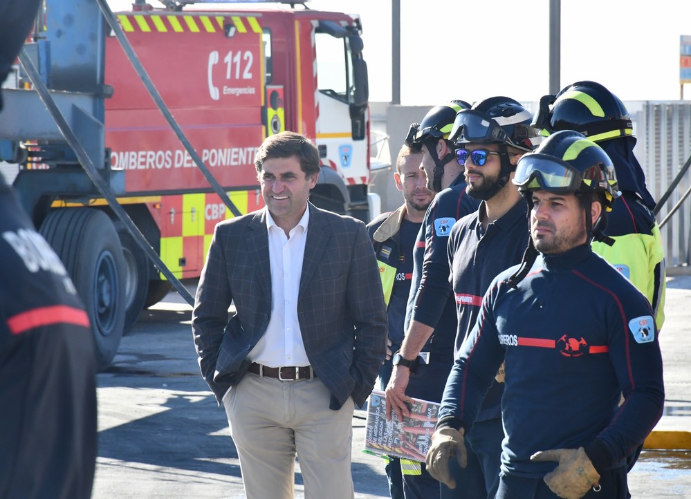 José Juan Rodríguez, Teniente Alcalde de Roquetas, reelegido Presidente del Consorcio de Bomberos del Poniente