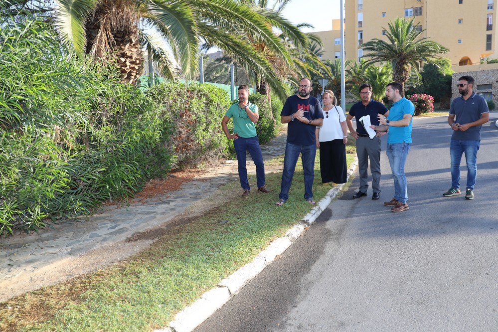 Más de 4,5 millones de euros para el fomento de la movilidad sostenible, la accesibilidad y la seguridad vial en vías de Almerimar