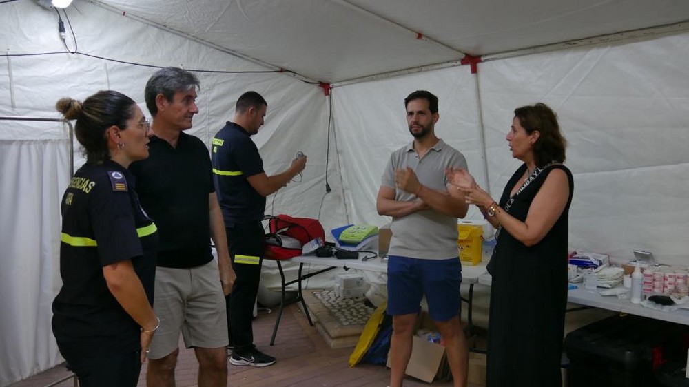 Ayuntamiento de Adra establece un gran dispositivo de seguridad para el correcto desarrollo del ‘The Juergas Rock’