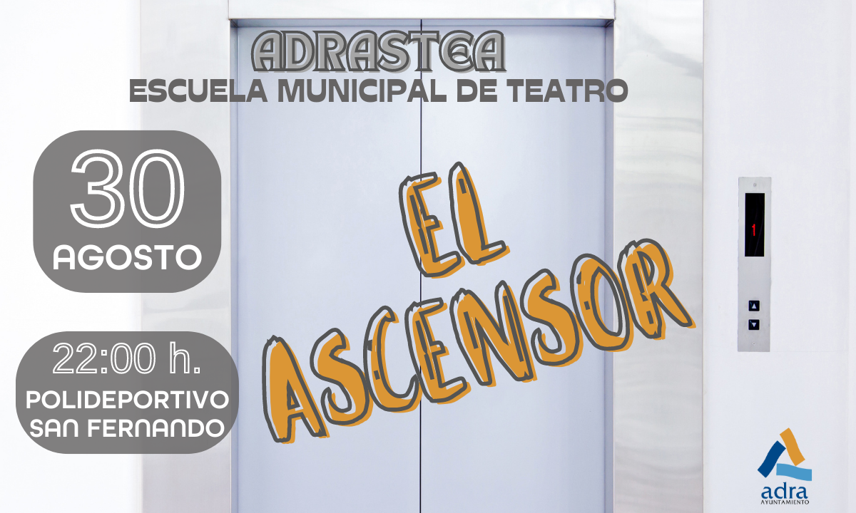 La Escuela Municipal de Teatro de Adra ‘Adrastea’ presentará dos obras ante de las fiestas patronales
