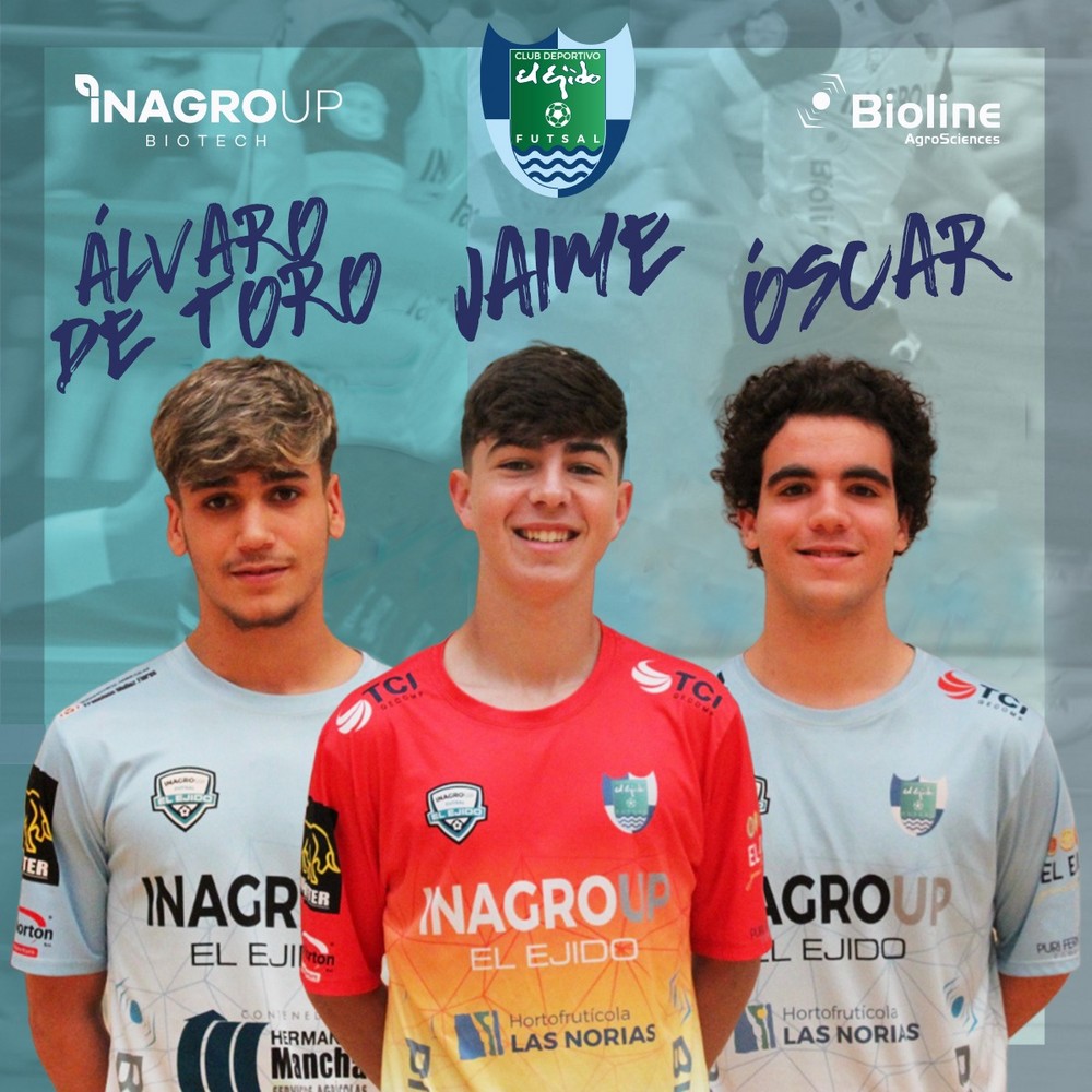 Tres Juveniles harán pretemporada con el primer equipo