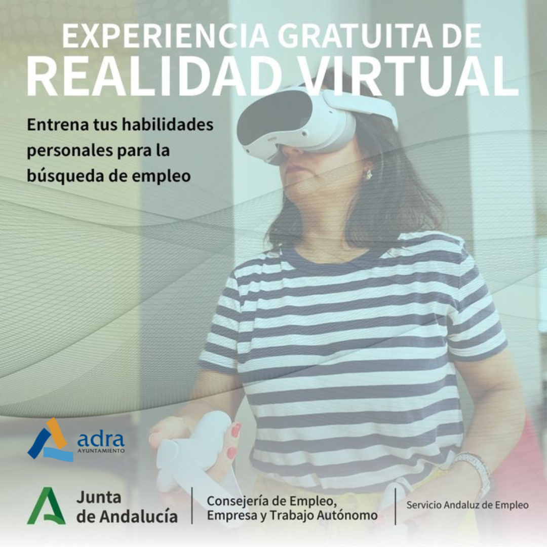 La realidad virtual para el desarrollo de las competencias personales llega a Adra