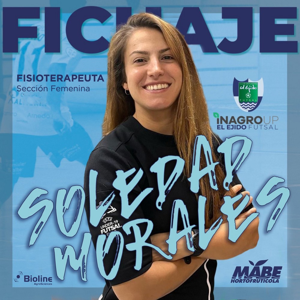 Soledad Morales será la fisioterapeuta de Inagroup Mabe El Ejido Futsal