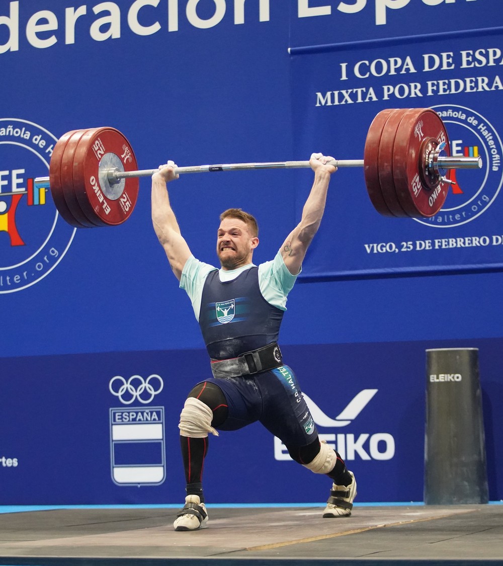 Cristina Almendros y David Sánchez, a la Copa Absoluta de España de Halterofilia 2023