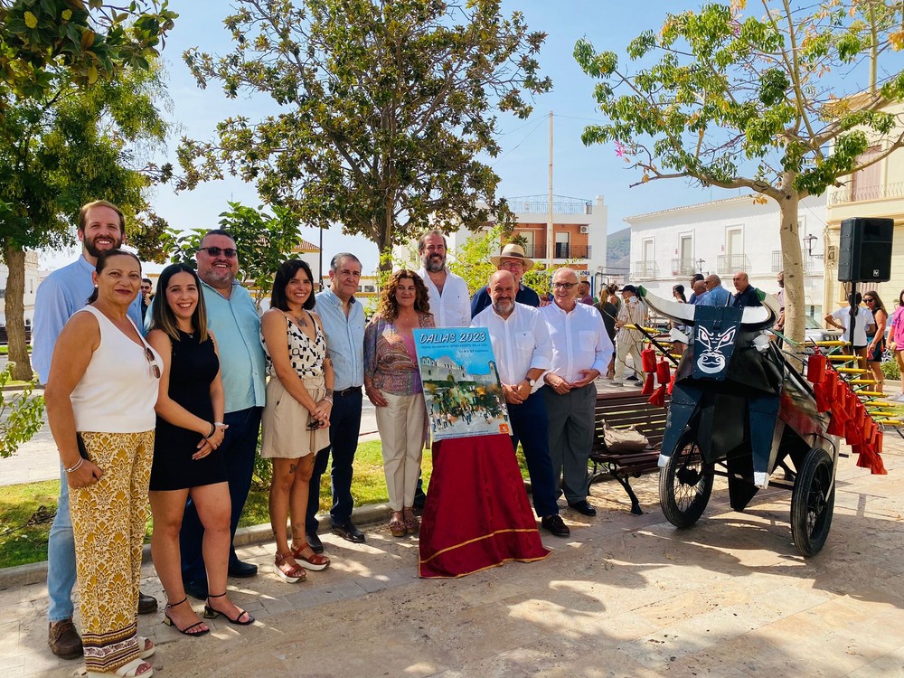 Dalías presenta el cartel y la programación para las fiestas en honor al Santísimo Cristo de la Luz