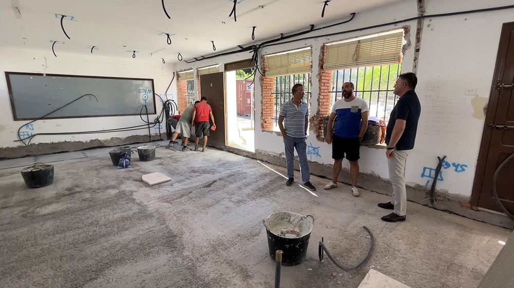 En marcha las obras de reforma de las dependencias de Protección Civil de Berja
