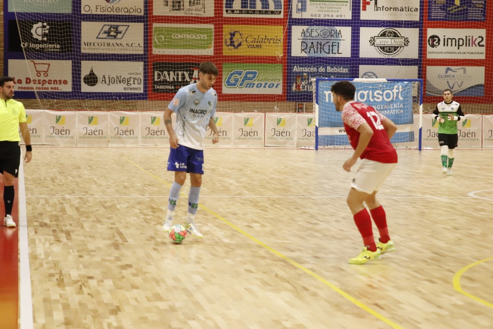 Inagroup El Ejido Futsal vence a Mengíbar en un partido abierto hasta el final