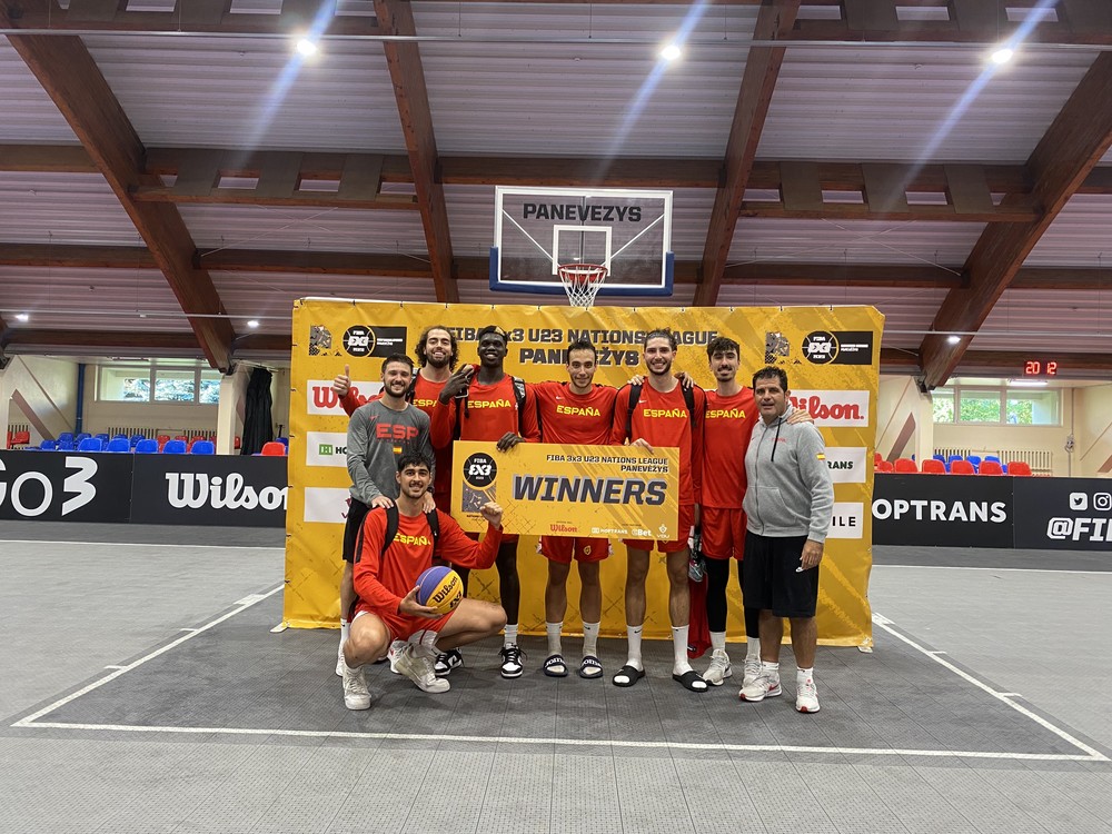 Raúl Fernández, convocado por la selección española de 3x3 U23 masculina para disputar la final del National League en Mongolia