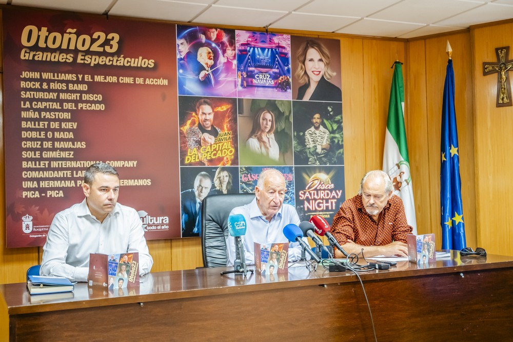 Funambulista, Niña Pastori, Sole Giménez, Juan Dávila y el musical Cruz de Navajas, platos fuertes de este otoño en el Teatro Auditorio