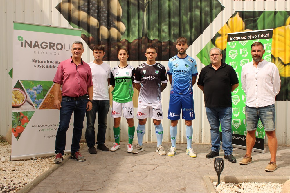 El celeste sigue identificando a los equipos de Inagroup El Ejido Futsal
