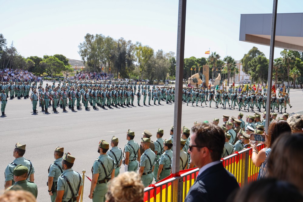 El alcalde acude a los actos por el 103º aniversario de  La Legión y destaca su vinculación con El Ejido