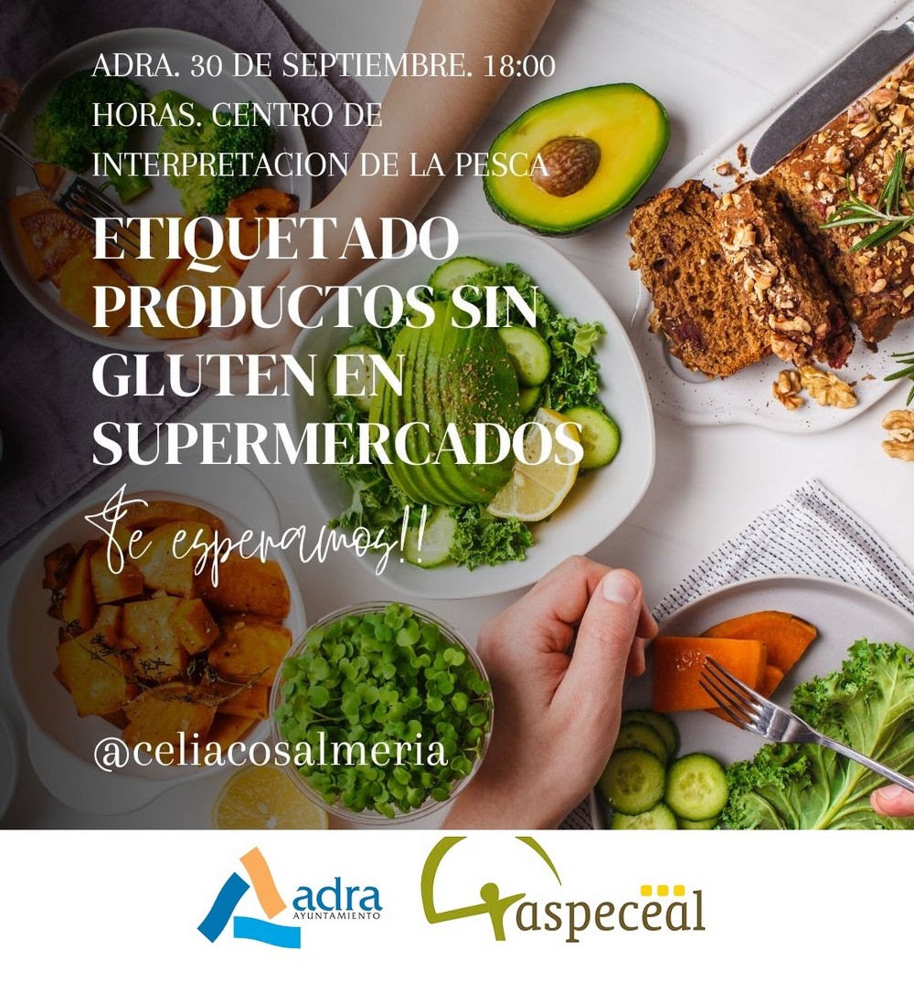 El Centro de Interpretación de la Pesca de Adra acoge una charla sobre el Etiquetado de Productos sin Gluten el 30 de septiembre