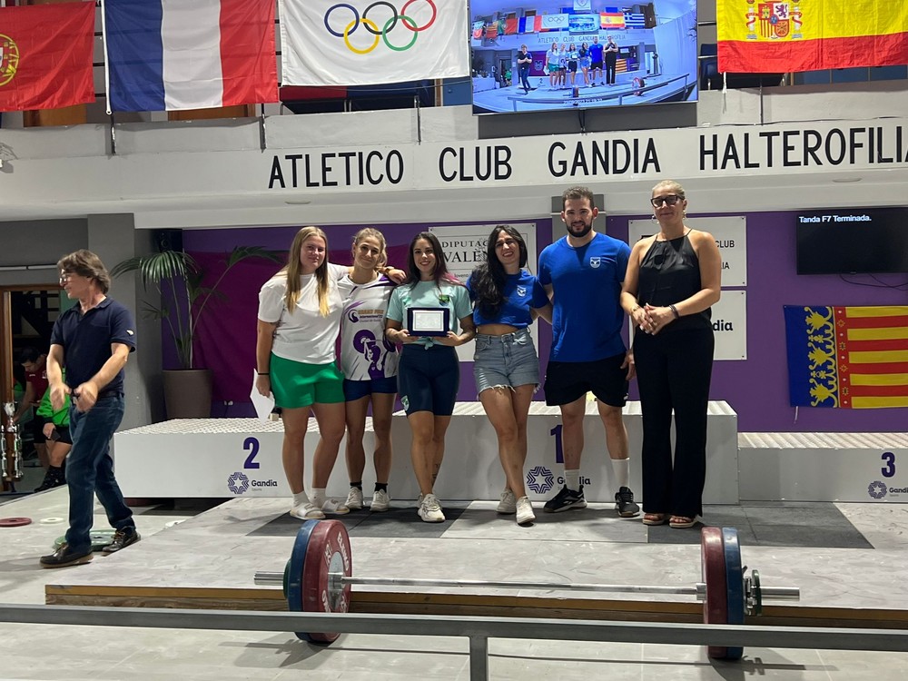 El equipo femenino del club deportivo halterejido acaba en la sexta posición del Gran Prix Internacional Femenino 'Ciudad de Gandía'