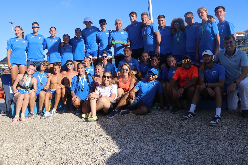 El Club Tiempo Libre de El Ejido, dominador del Campeonato de Andalucía de Velocidad de remo