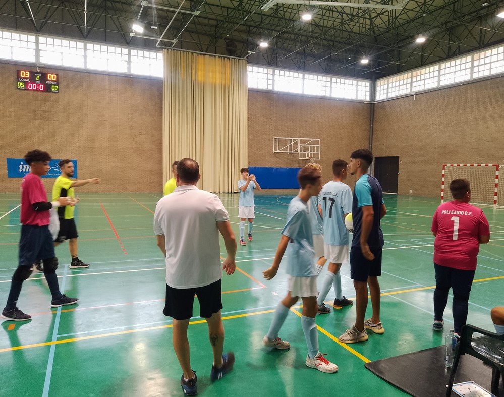 El duelo entre el Poli Ejido y el CD Futsalhendín será el domingo en el Pabellón de Santa María del Águila