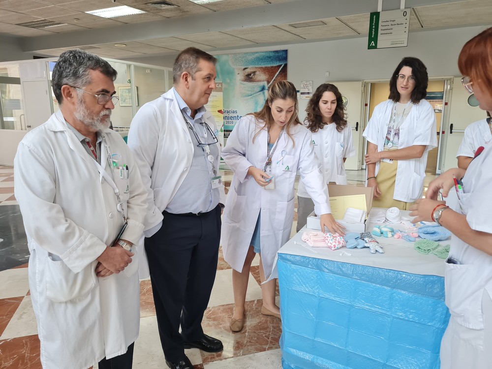 El Hospital Universitario Poniente conmemora el Día Mundial del Duelo Gestacional, Perinatal y Neonatal