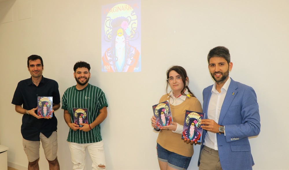 La presentación de la revista ‘Imaginarium: Mitos y Héroes’ lleva el arte del cómic y manga al Centro Murgijoven