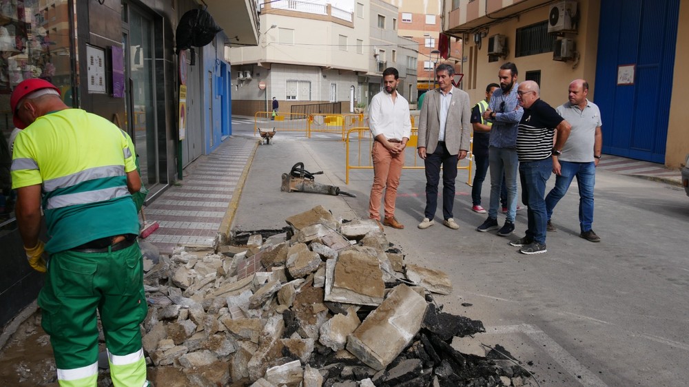 Arrancan las obras de reordenación y mejora de accesibilidad en Rambla de las Cruces