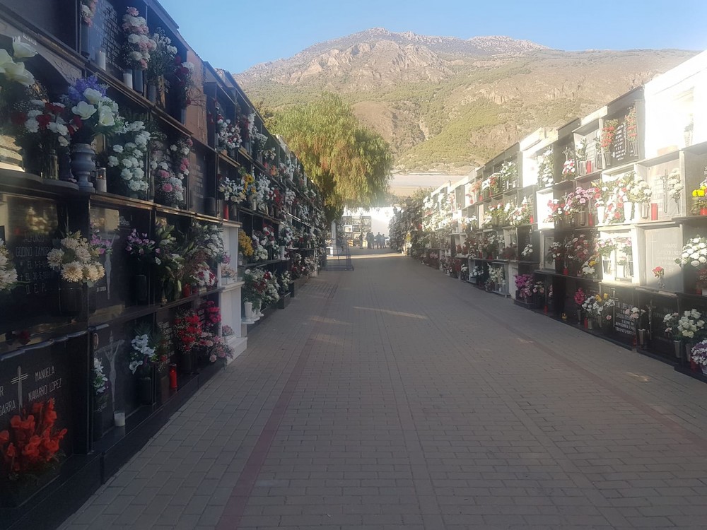 Refuerzo especial en el cementerio de Dalías de cara al Día de Todos los Santos