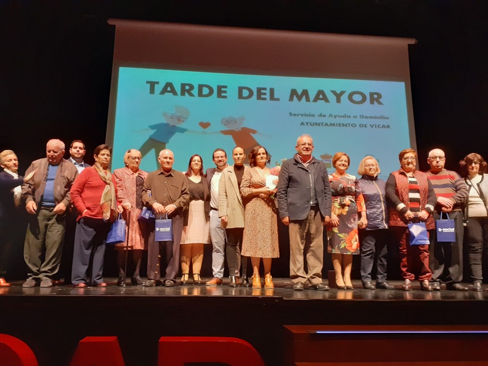 Vícar celebra el próximo miércoles su jornada anual de convivencia entre usuarios, familiares y auxiliares del Servicio de Ayuda a Domicilio