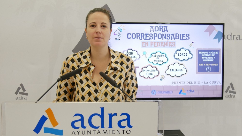 El programa de conciliación llega a las barriadas de la ciudad milenaria con ‘Adra Corresponsables en Pedanías’