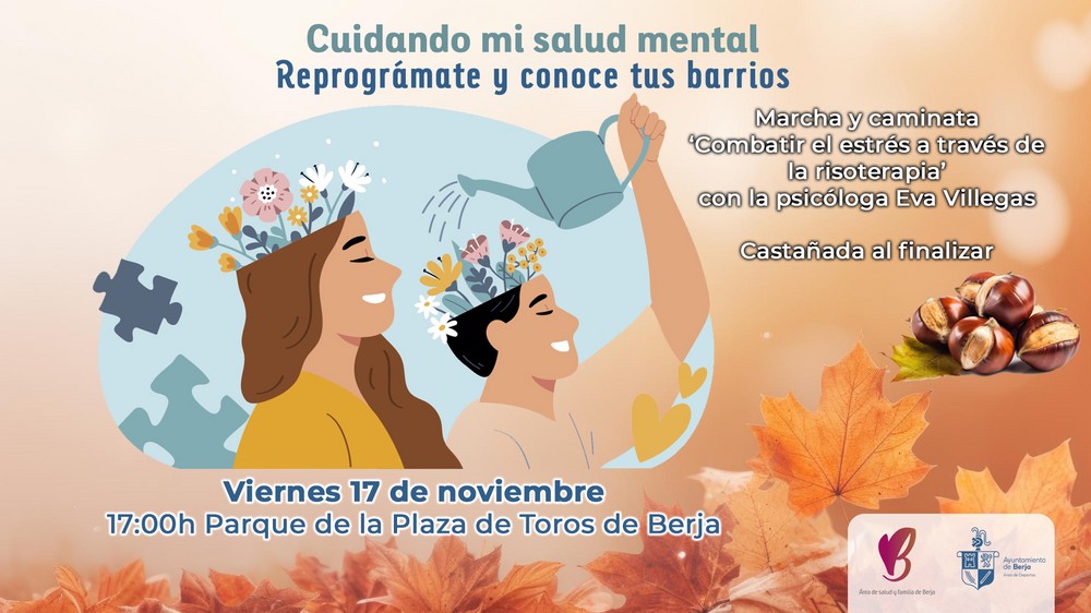 Caminata y castañada este viernes en el barrio de Los Cerrillos para cuidar la salud mental